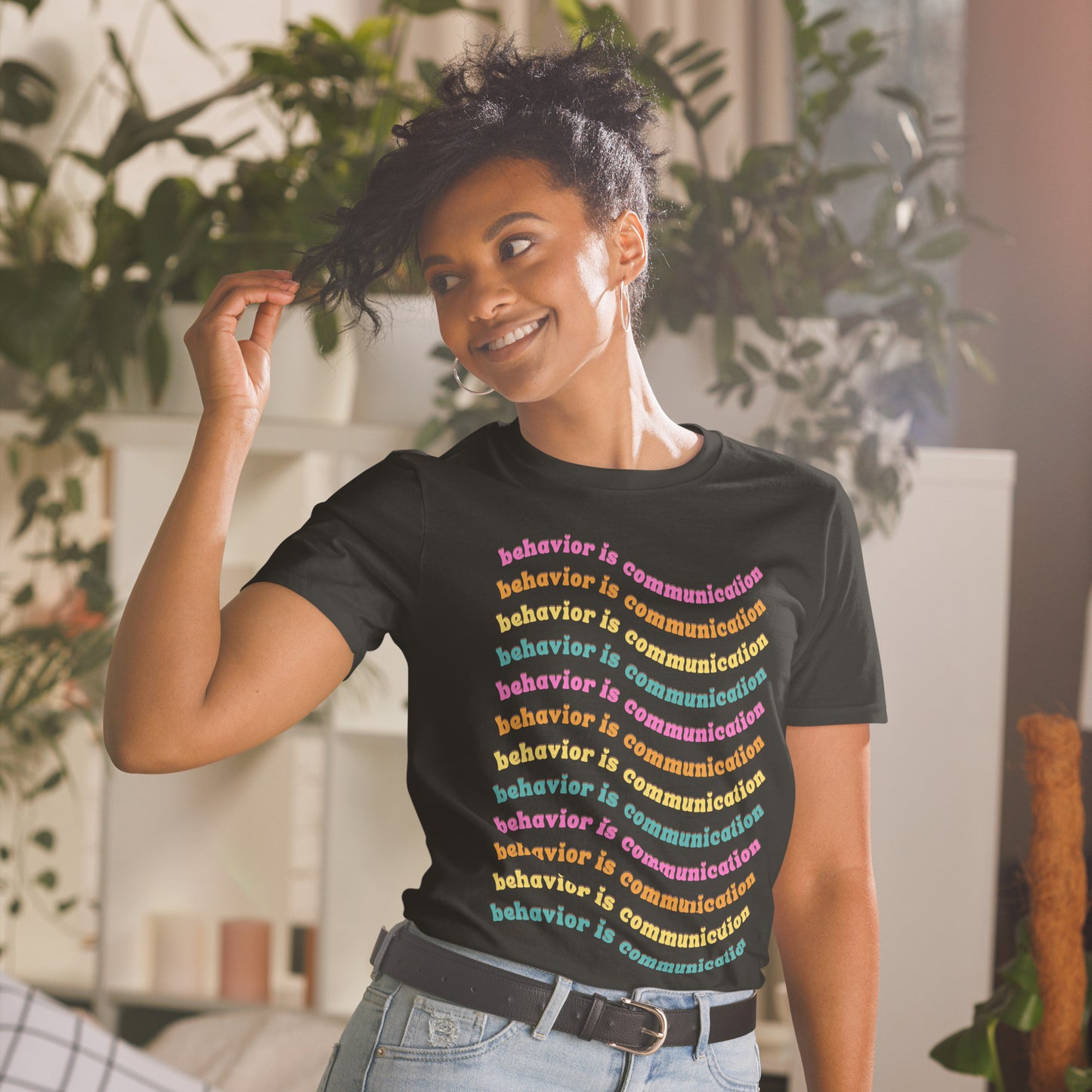 Behavior Is Communication Short-Sleeve Unisex T-Shirt