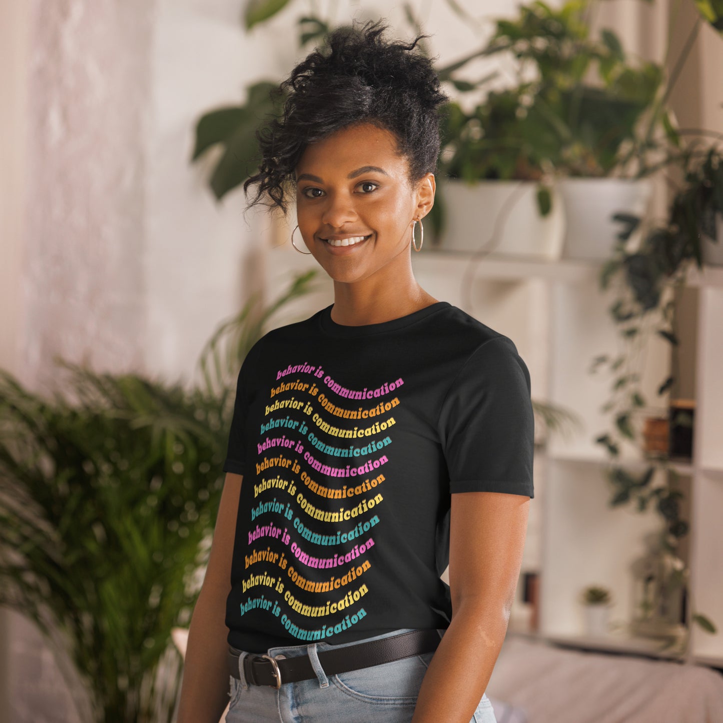 Behavior Is Communication Short-Sleeve Unisex T-Shirt
