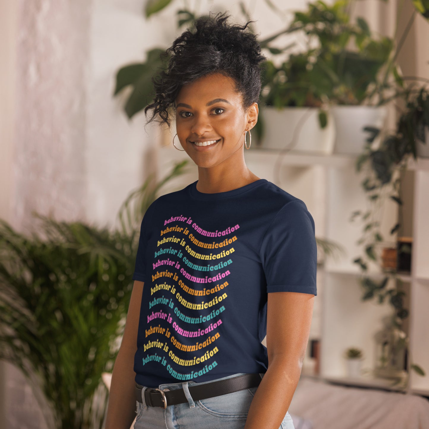 Behavior Is Communication Short-Sleeve Unisex T-Shirt