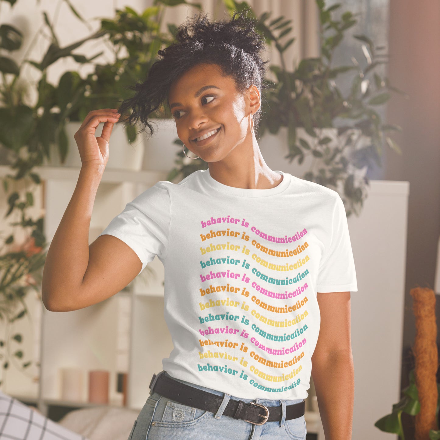 Behavior Is Communication Short-Sleeve Unisex T-Shirt