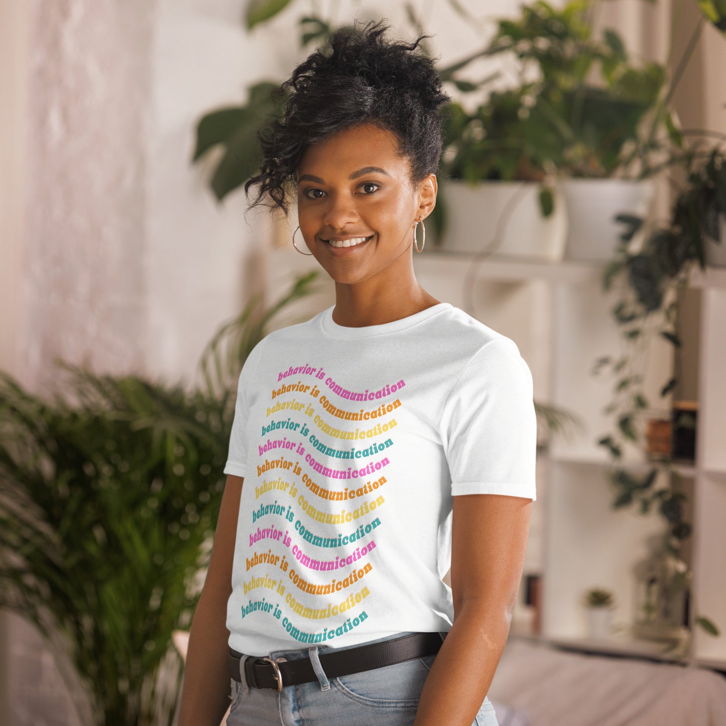 Behavior Is Communication Short-Sleeve Unisex T-Shirt
