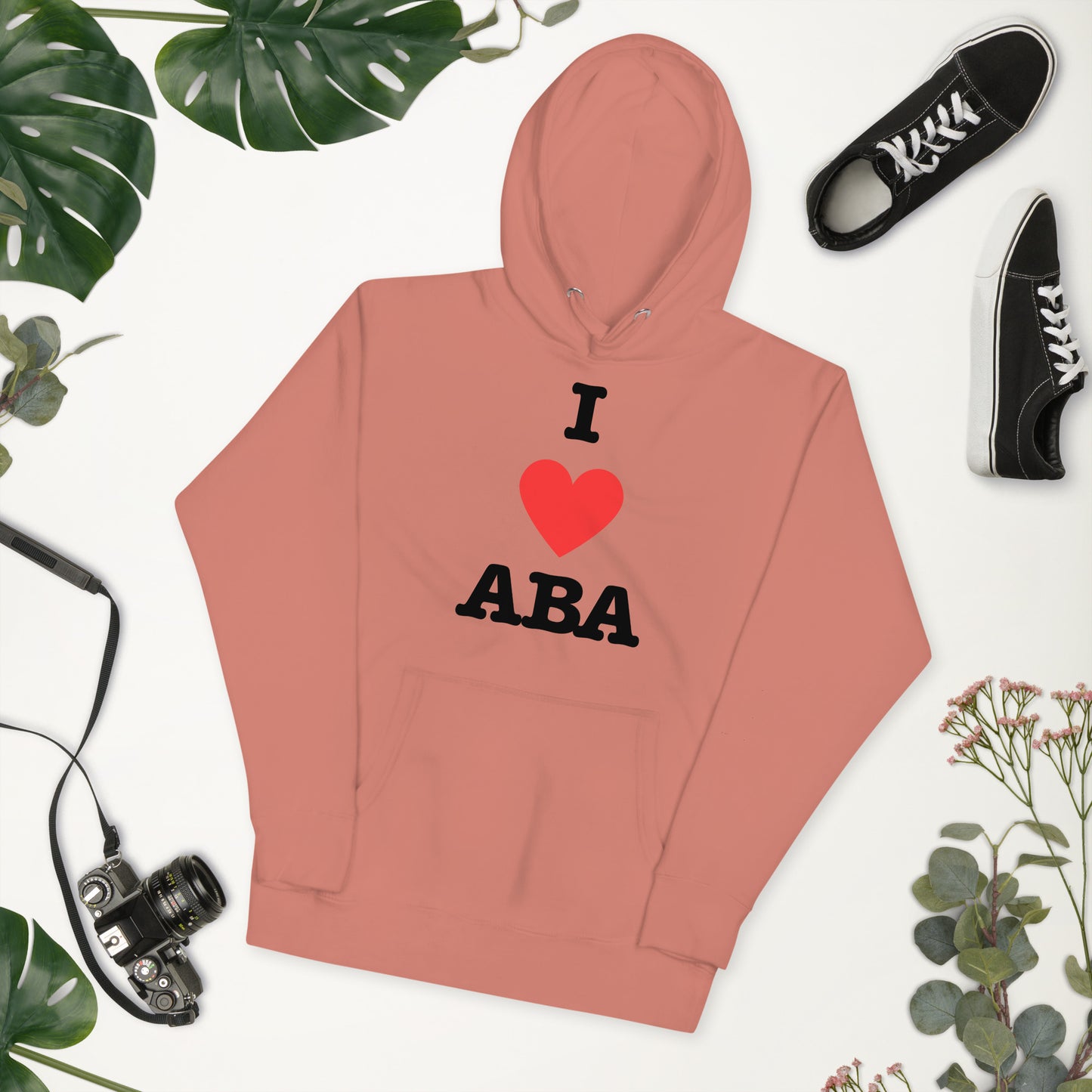 I Love ABA Unisex Hoodie