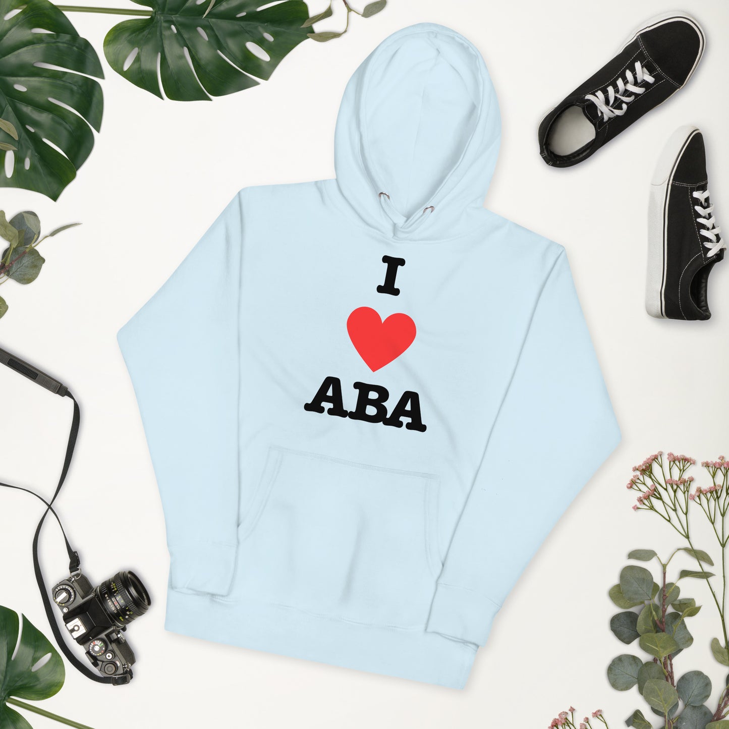 I Love ABA Unisex Hoodie