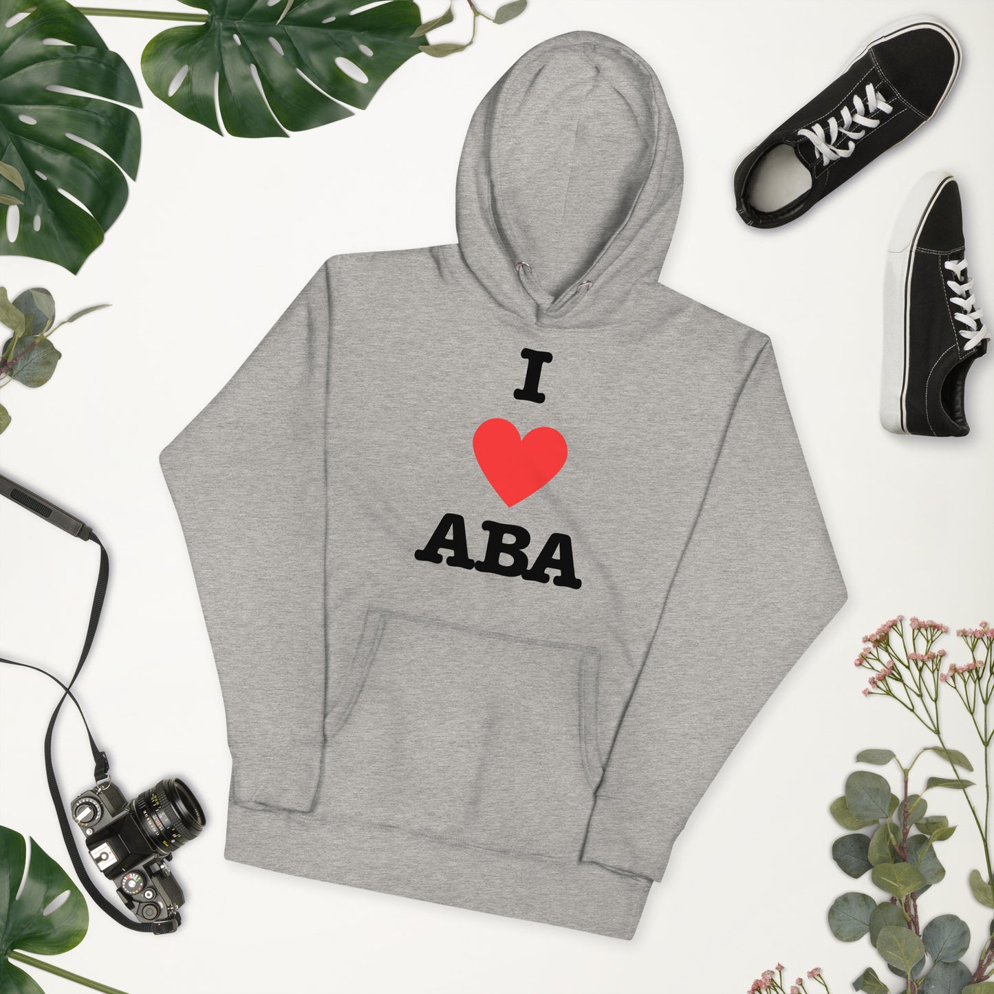 I Love ABA Unisex Hoodie