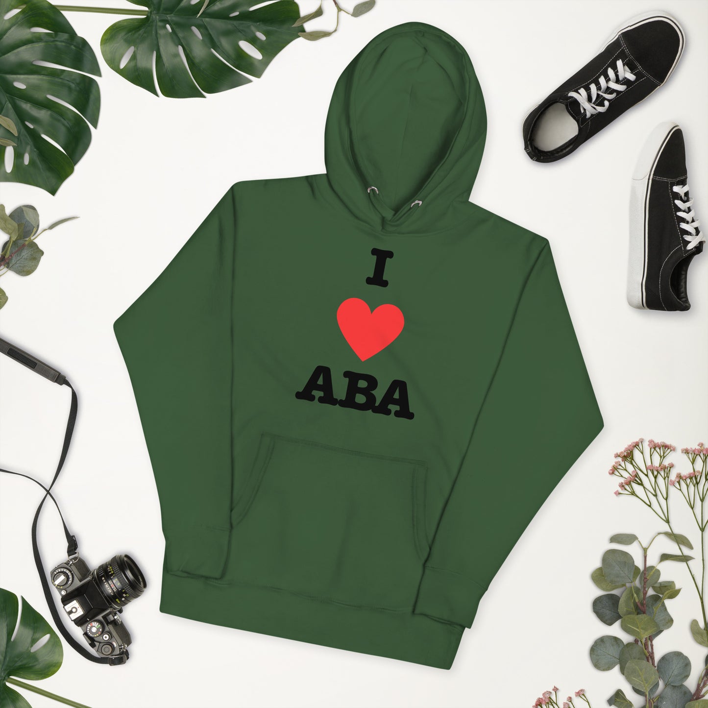 I Love ABA Unisex Hoodie