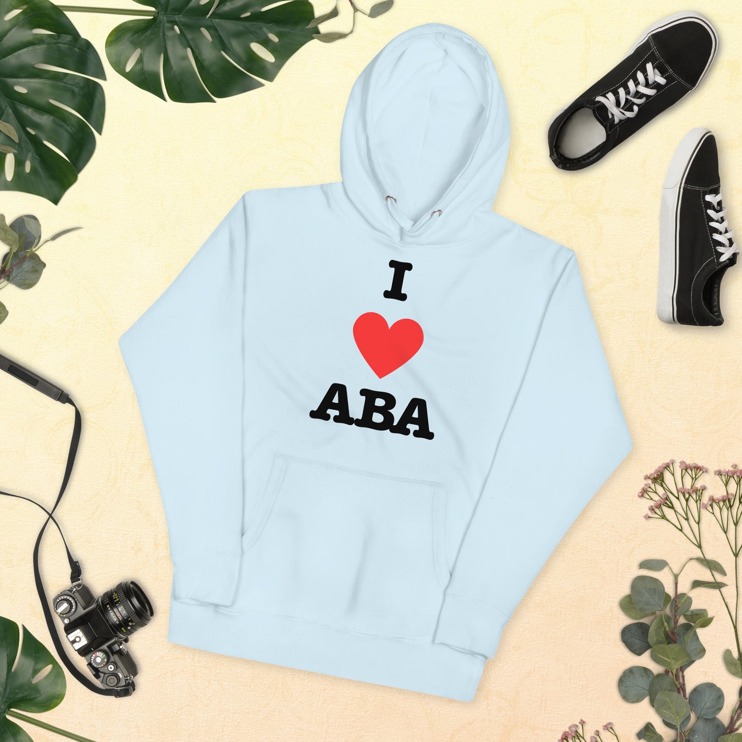 I Love ABA Unisex Hoodie