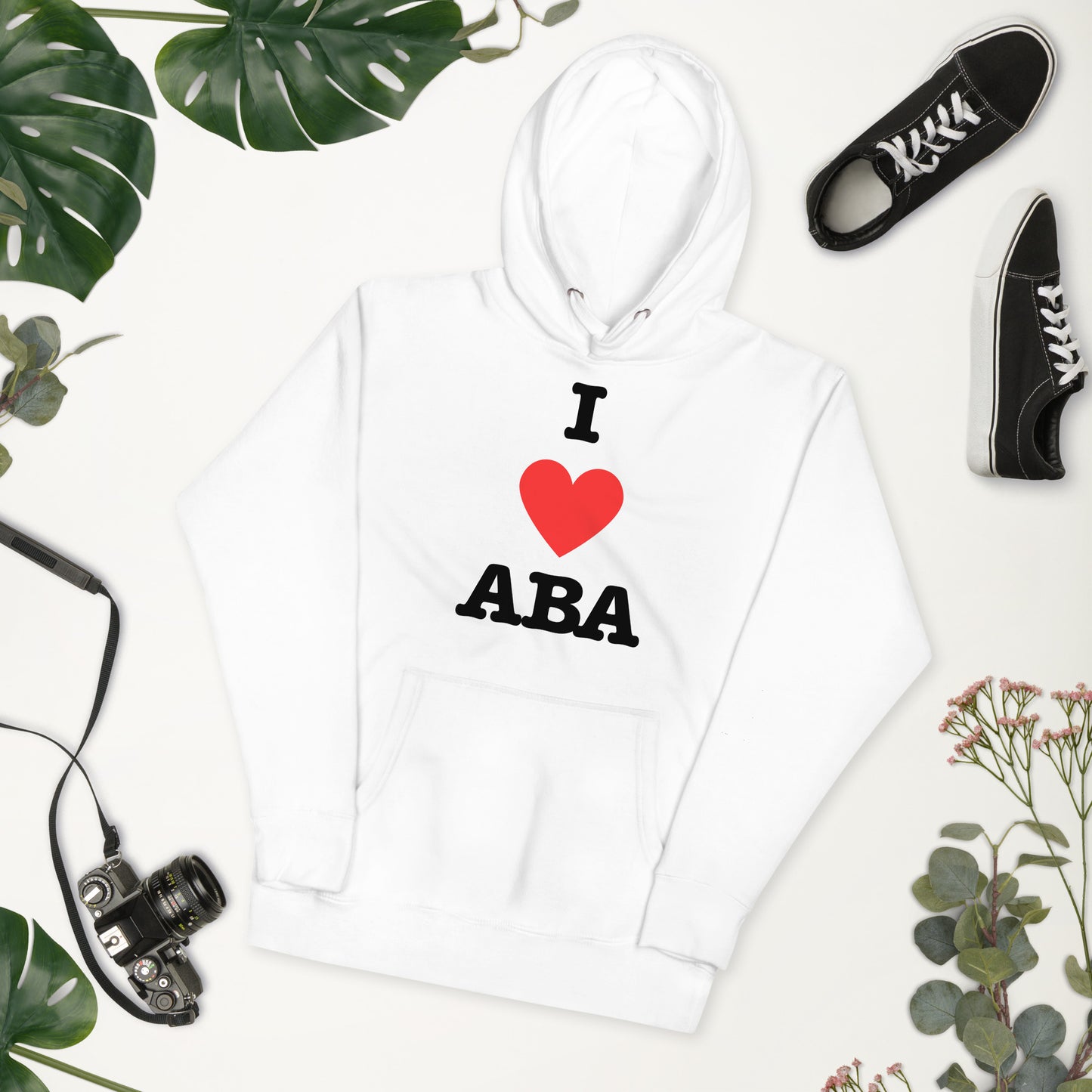 I Love ABA Unisex Hoodie