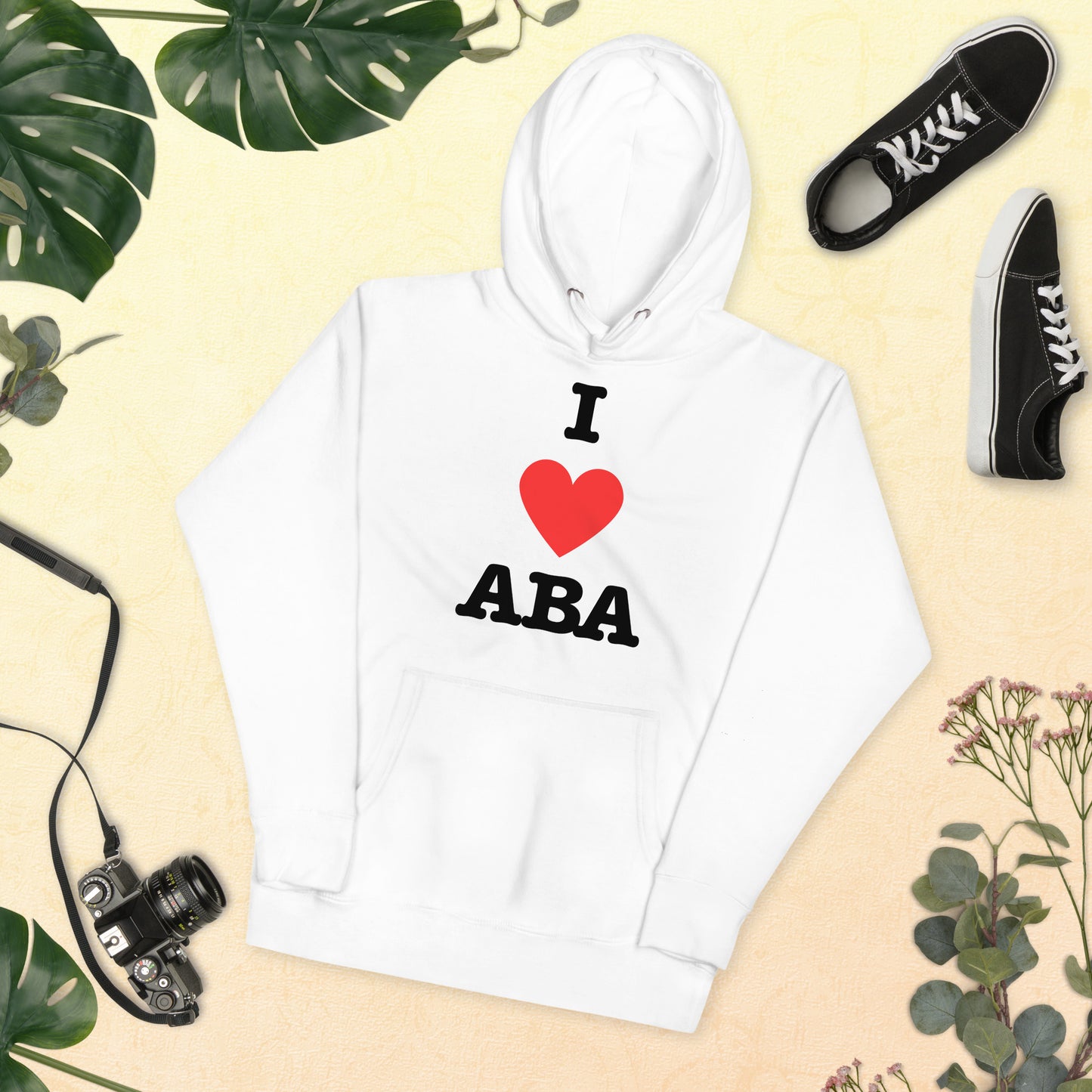 I Love ABA Unisex Hoodie